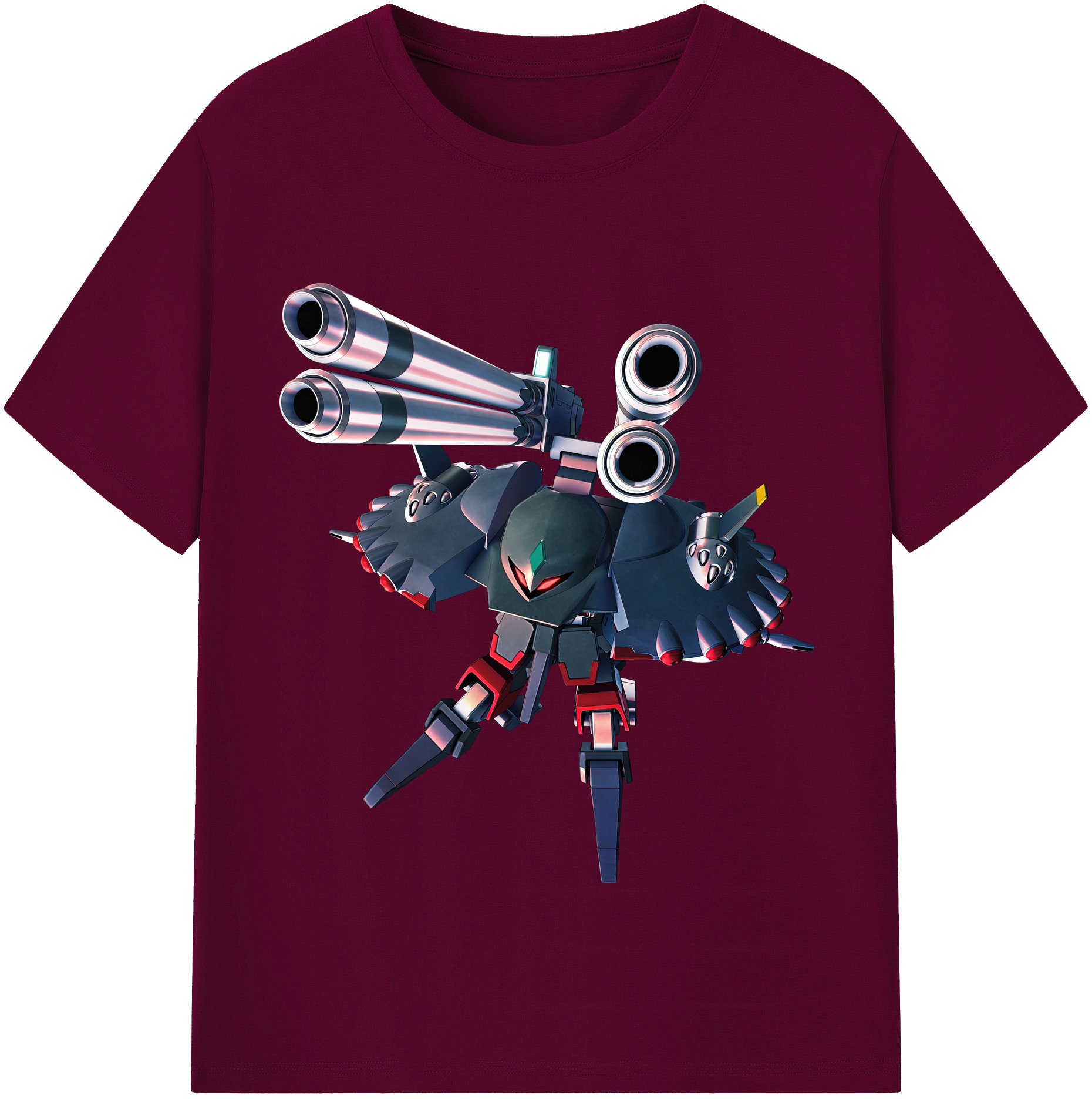（画像用） 機動戦士ガンダム Mobile Suit Gundam レディースカジュアルプリントTシャツ（綿100％）